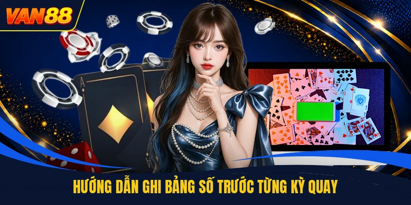 Hướng dẫn ghi bảng số trước từng kỳ quay