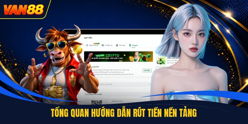 Tổng quan hướng dẫn rút tiền nền tảng